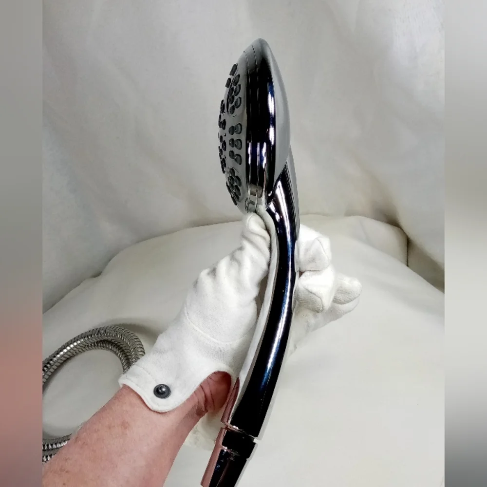Aqua Source Polished Chrome Hand Held Shower Head